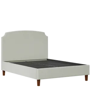 Poole Slim upholstered bed in mineral fabric - Thumbnail