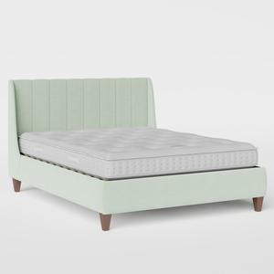 Sunderland Pleated upholstered bed in duckegg fabric - Thumbnail