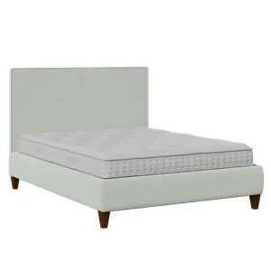 Yushan Buttoned Diagonal letto imbottito con tessuto duckegg - Thumbnail