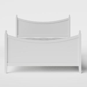 Blake Painted painted wood bed in white with Juno mattress - Thumbnail