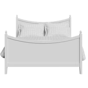 Blake Painted painted wood bed in white - Thumbnail