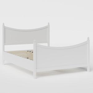 Blake Painted painted wood bed in white - Thumbnail