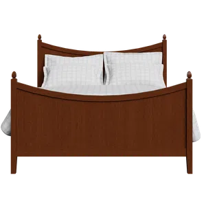 Blake wood bed in dark cherry - Thumbnail