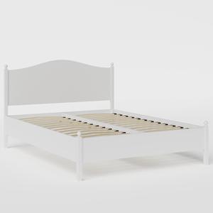 Brady Painted cama de madera pintada en blanco - Thumbnail