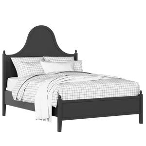 Bryce painted wood bed in black with Juno mattress - Thumbnail