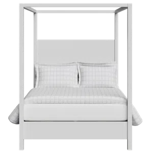 Churchill Painted painted wood bed in white - Thumbnail