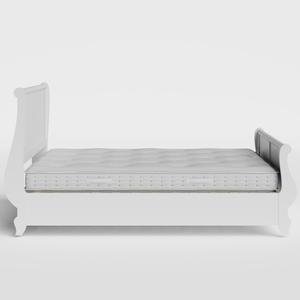 Elliot Painted painted wood bed in white with Juno mattress - Thumbnail