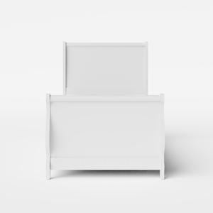 Elliot Painted single painted wood bed in white with Juno mattress - Thumbnail