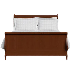 Elliot houten bed in dark cherry - Thumbnail