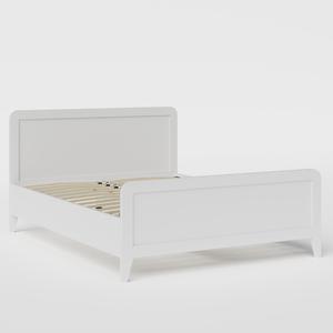 Keats Painted lit en bois peint en blanc - Thumbnail