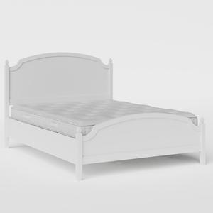 Kipling Low Footend Painted painted wood bed in white with Juno mattress - Thumbnail