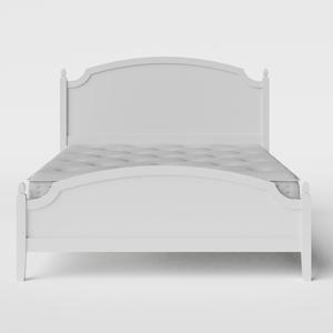 Kipling Low Footend Painted painted wood bed in white with Juno mattress - Thumbnail