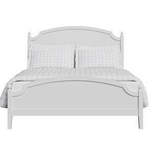 Kipling Low Footend Painted painted wood bed in white - Thumbnail