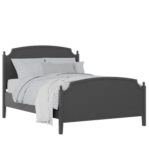 Kipling painted wood bed in black with Juno mattress - Thumbnail