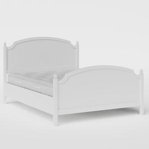 Kipling Painted houten bed in wit met matras - Thumbnail