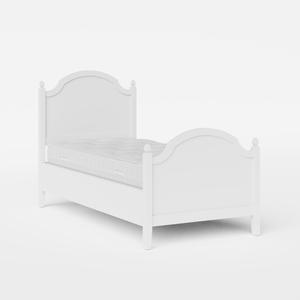 Kipling Painted letto singolo in legno bianco con materasso - Thumbnail
