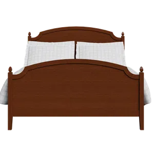 Kipling wood bed in dark cherry - Thumbnail