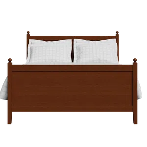 Marbella lit en bois en dark cherry - Thumbnail