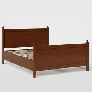 Marbella houten bed in dark cherry - Thumbnail