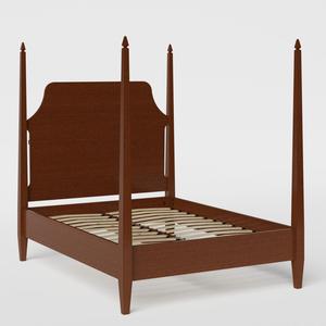 Turner houten bed in dark cherry - Thumbnail