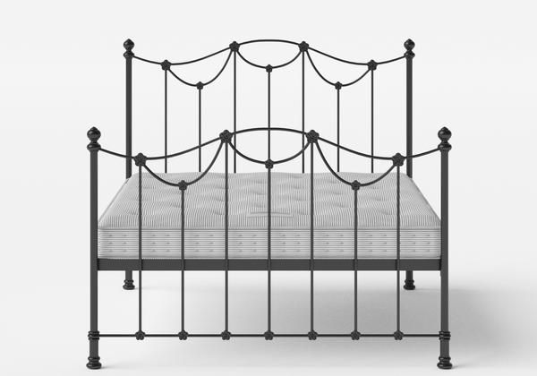 Black metal bed frames & black iron beds - Original Bed Co - UK