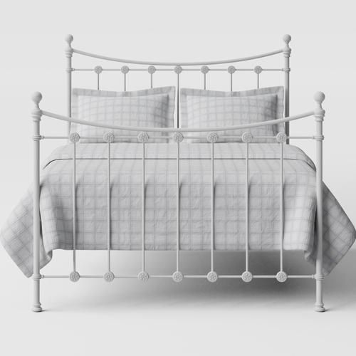 White Metal Bed Frames & Cream Metal Beds OBC UK