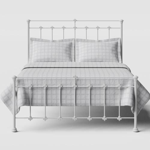 White Metal Bed Frames & Cream Metal Beds OBC UK