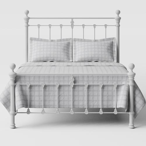 White Metal Bed Frames & Cream Metal Beds OBC UK