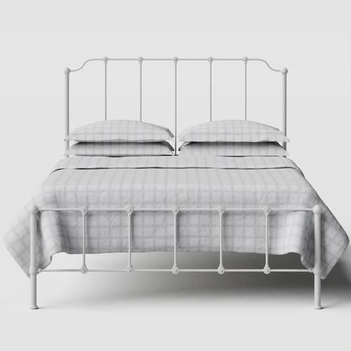 White Metal Bed Frames & Cream Metal Beds OBC UK