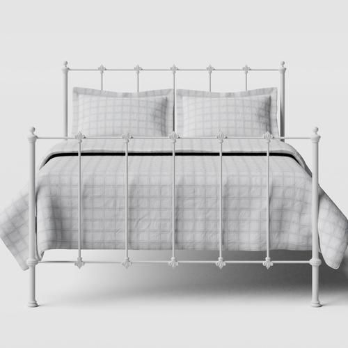 White Metal Bed Frames & Cream Metal Beds OBC UK