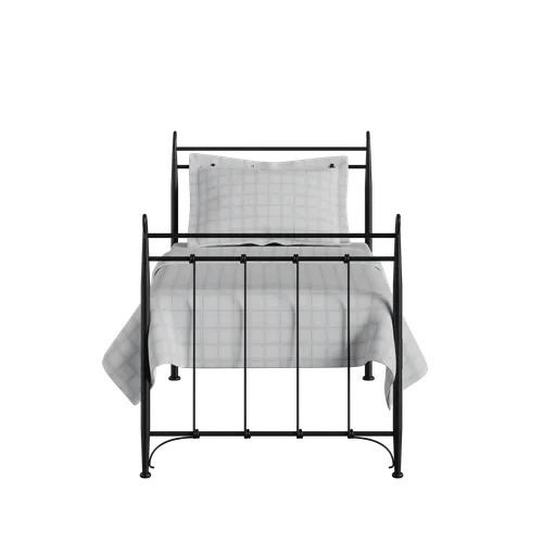 Iron single discount cot price