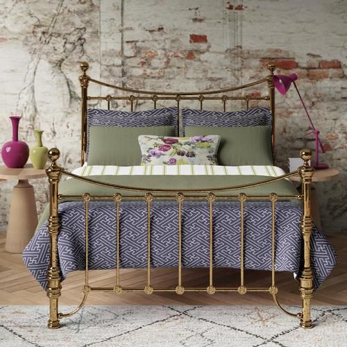 Arran brass bed - Image 5 - Thumbnail