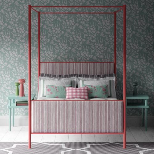 Reims metal bed - Image red - Thumbnail