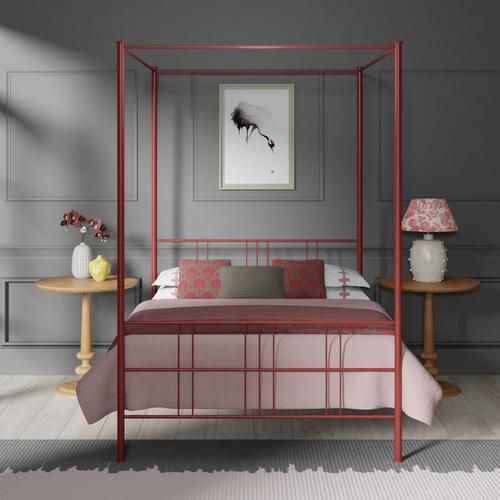 Toulon iron bed - Image red - Thumbnail